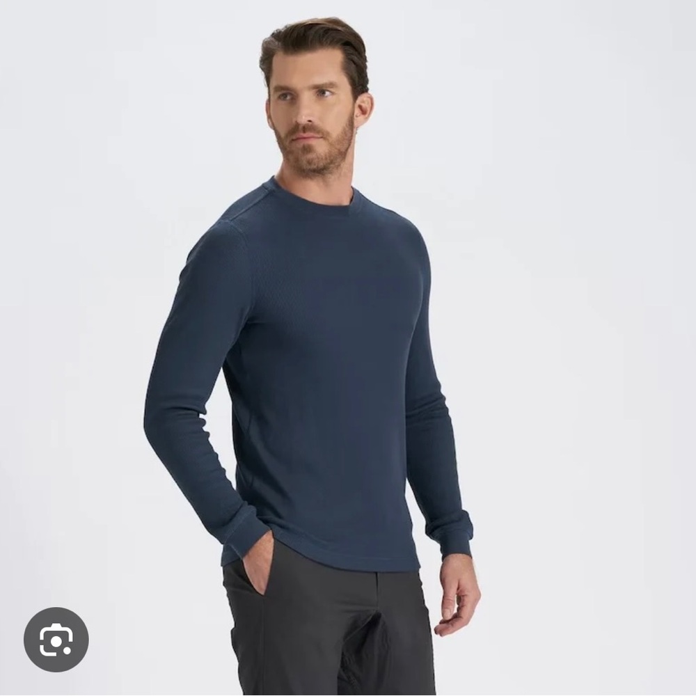 Vuori waffle long sleeve top